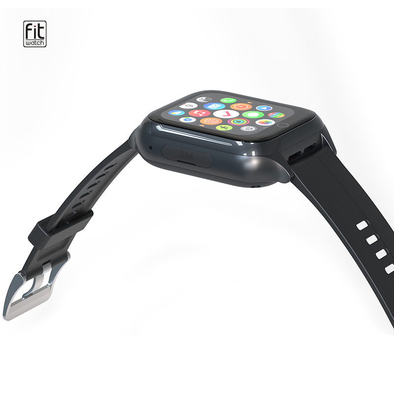 Large Screen Positioning Smart Watch with Shell Nesting Material with Two Buttons 300Mah Battery Ip67 Can Be Used for Touch