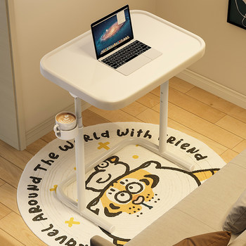 Bedside Table Movable Lifting Computer Table Home Bedside Simple Sofa Side Table Bedroom Desk Stacking Small Table