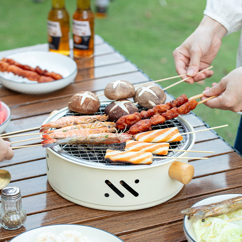 Furnace Carbon Stove Barbecue Stove Heating Carbon Stove Outdoor Portable Internet Celebrator Rack Thickened Tea Boiling Household Camping Carbon Stove