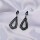 Серебряная игла S925, ароматный жемчуг, асимметричная мода, серьги в естественном стиле, женская индивидуальность, темперамент, дикие простые серьги для любви mini 12