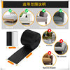 Cross-Border Sofa Bed Bottom Baffle Dust-Proof Drop Gap Baffle Toy Blocker Anti-Cat and Dog Diamond Pvc Velcro