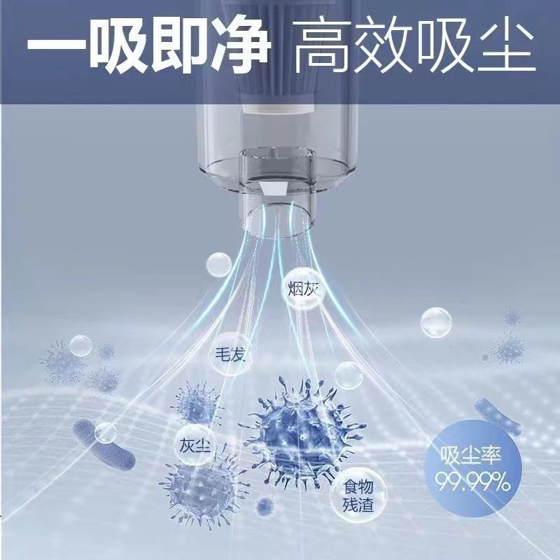 Direct Selling German Wireless Car Vacuum Cleaner Small Household Rechargeable Handheld Indoor Sofa Desktop Wholesale