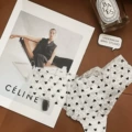 White background black love-thong