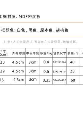 门票机票收纳相框diy中空框