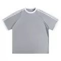Light gray with white stripes