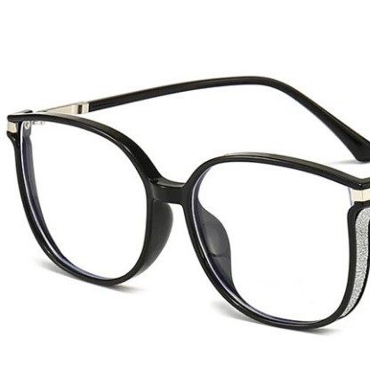Anti-blue light myopia glasses TikTok same style popular online celebrity glasses frame plain beauty artifact student large frame glasses frame