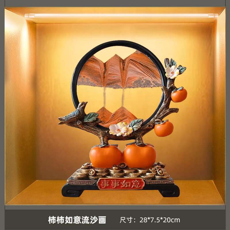 新中式高档酒柜装饰品餐边柜摆件客厅创意家居饰品室内软装装饰