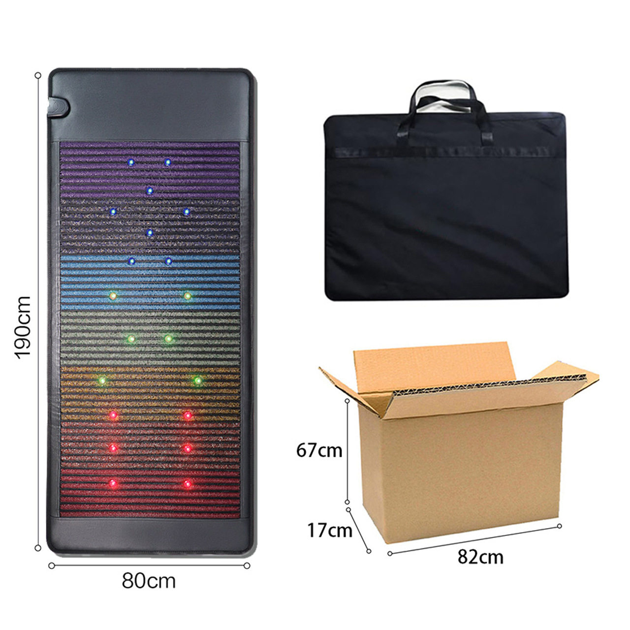 Moisture-Wicking and Cold-Reducing Jade Mattress, Medicinal Stone Photon Mattress, Far-Infrared Heating Therapy Mattress, Ultra-Long Wave Pemf