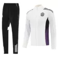 25 manchester united white windbreaker suit