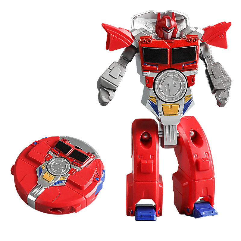 Decompression Finger Gyro Transformation Robot Fingertip Gyro Rotating Mechanical Transformation Children's Toy Gift Creative Model