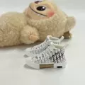 D’s canvas shoes (pair of nude shoes)