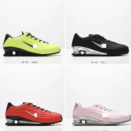Putian Shoes Shoxz Air-Cushioned Running Shoes Cross-Border Comfortable Shock-Absorbing Couple Casual Retro Versatile Trendy Sneakers