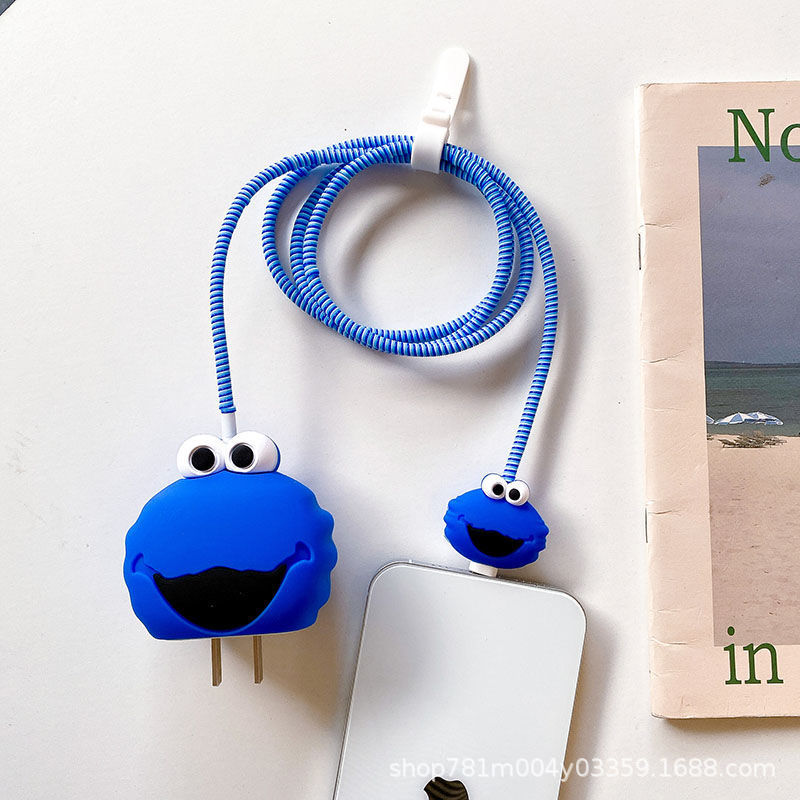 数据线保护套适用苹果充电器保护套芭芘充电头保护套充电线保护套