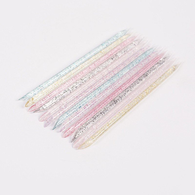 Factory Crystal Rod Point Drill Rod Nail Art Wear Tool Point Drill Rod Nail Rod Double Head Push Dead Skin Nail Art Tool