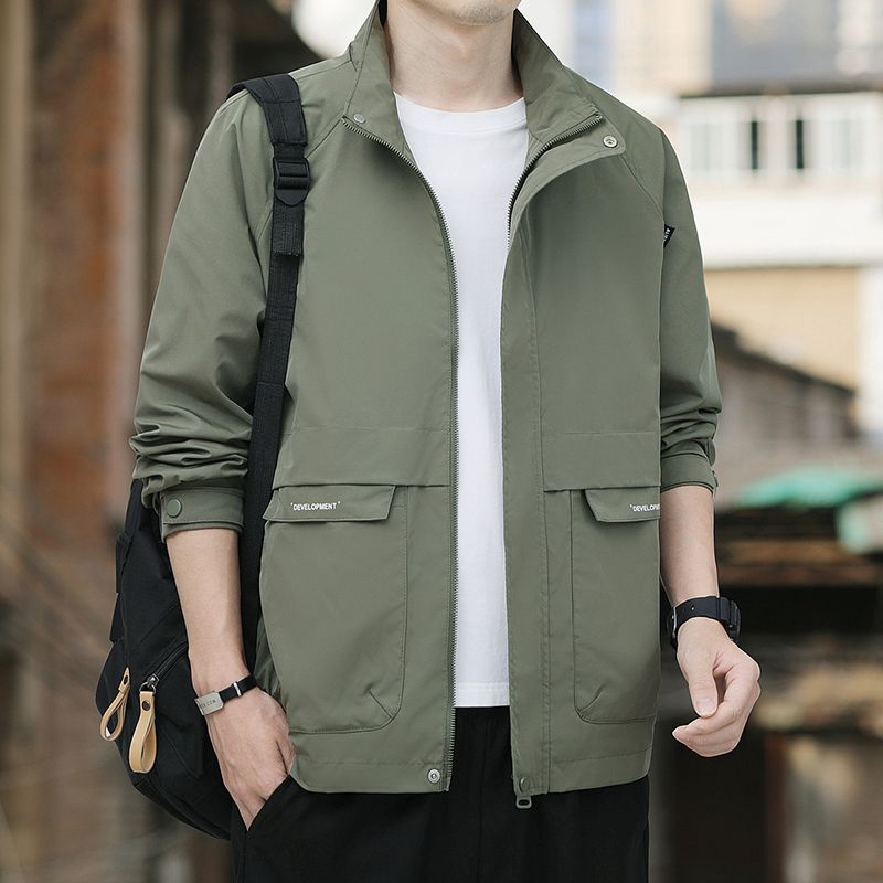 Áo Khoác Nam Hàng Mùa Xuân Thu Đông Trung Niên