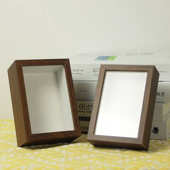 Hollow dried flower photo frame handmade diy transparent shell building blocks hand-made decoration acrylic three-dimensional picture frame wholesale