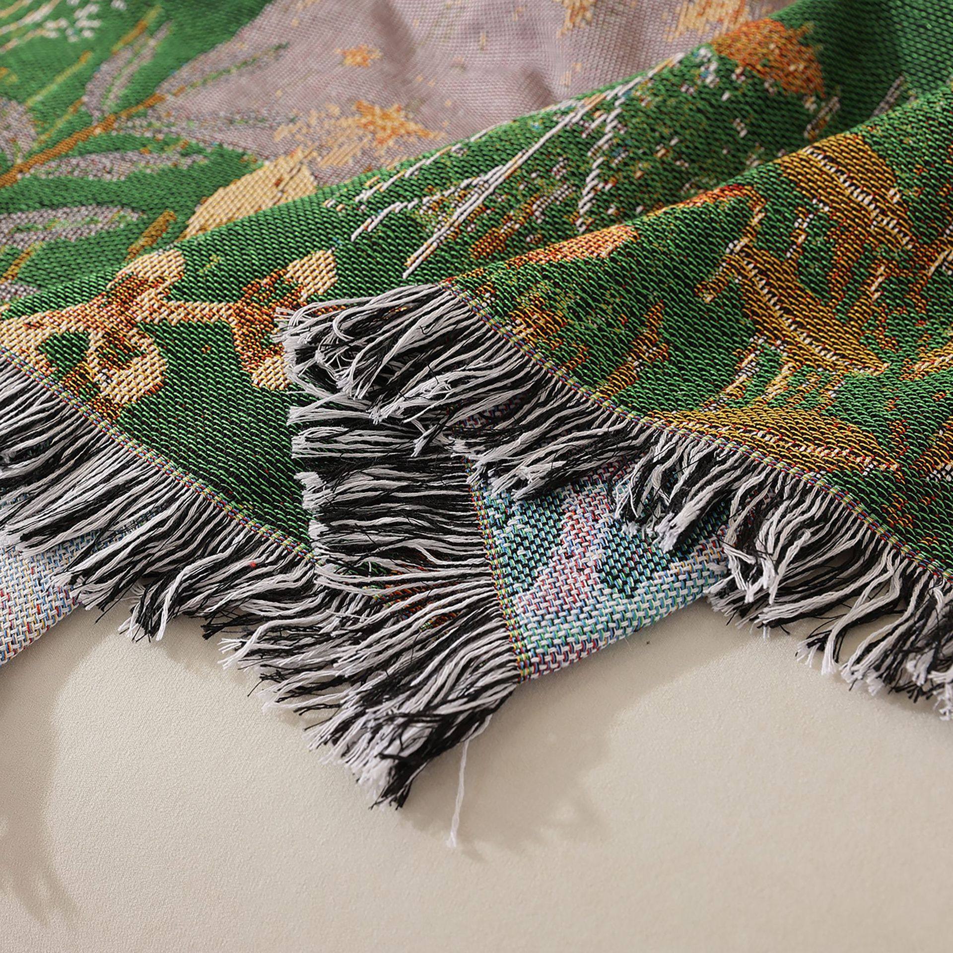 Export Senyao Sofa Towel, Sofa Blanket, Decorative Blanket, Camping Blanket, Dustproof Cloth, Nap Blanket, Air Conditioner Cover, Throw Blanket