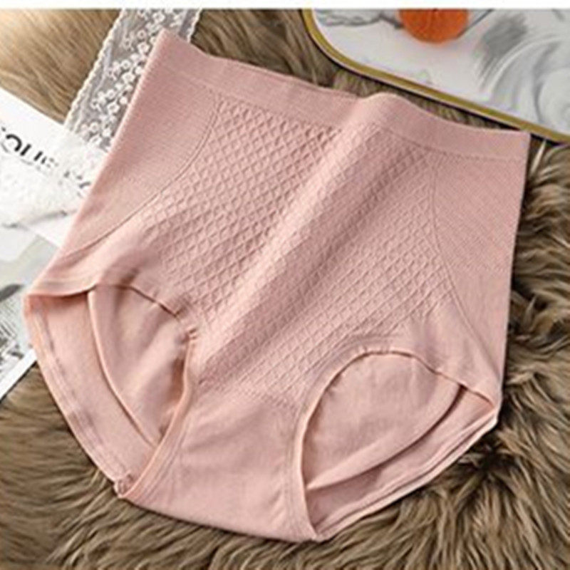 高腰收腹内裤女产后无缝塑身提臀抗菌裆加大加胖码三角短裤批发女