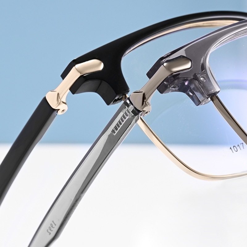 Jp Eyebrows-Physical Store Glasses Tr Alloy Glasses Frame Women's Glasses Frame Men's Myopia with Prescription Frame Wholesale