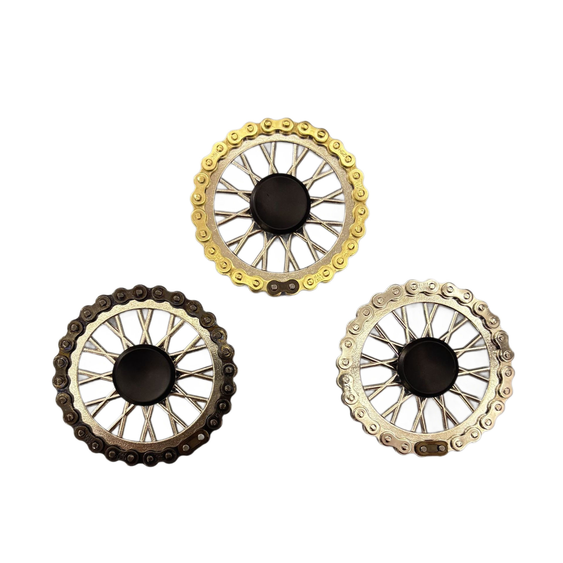 Metal Fingertip Colorful Gyro Decompression Adult Rotating Finger Toy Kidsren Students Deformation Edc Mechanical Classy