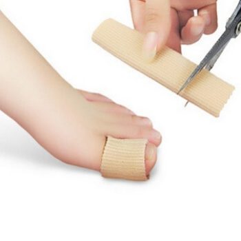 A12 Silicone Toe Corrector Protective Sleeve for Thumb Joint Bunion Corrector Cylindrical Tube Sleeve