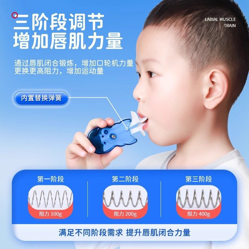 Medium Mouth Breathing Corrector, Adenoid Hypertrophy, Tongue Muscle Trainer, Kidsren's Facial Appearance, Chin Retraction, Mouth Muscle Exercise