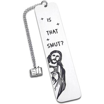 Cross-Border Xiyin Hot-Selling Stainless Steel Bookmark Book Pendant Stainless Steel Engraved Bookmark Christian Reading Enthusiasts