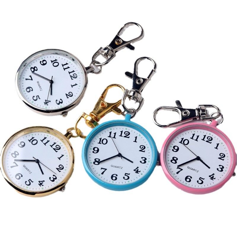 Factory Direct Sales Children's Nurse Student Quartz Pocket Watch Elderly Hanging Watch Chest Watch Exam Use Large Dial Digital Hanging Watch
