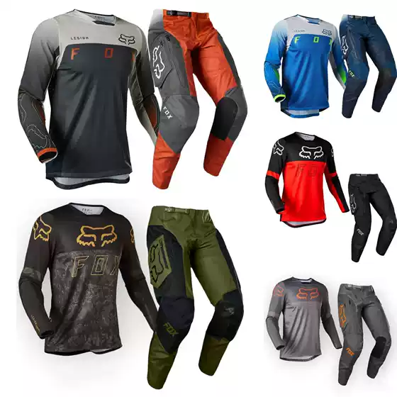 New FOX 360 Legion Off-Road Motorcycle Riding Suit Forest Road Mountain Downhill Suit suit Quick Dry Breathable