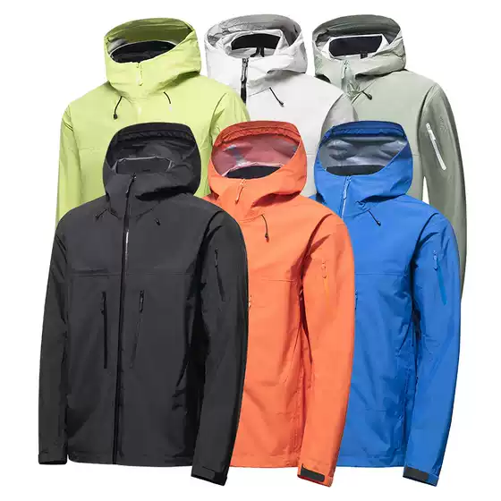 2024 Spring and Autumn Bird Family Punching Jacket Hard Shell SV6 Generation Series Jacket Outdoor Pressing Rubber Casual Hooded Punching Jacket