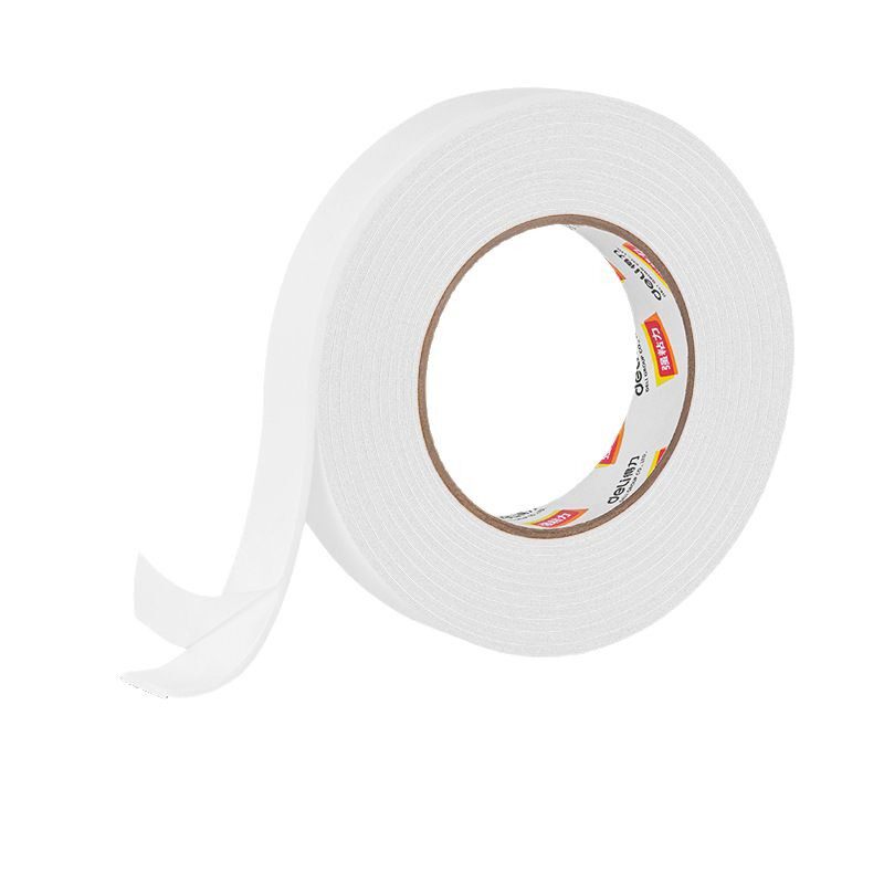 Deli stationery 30412 double-sided adhesive/foam adhesive 36mm * 5y good adhesive 3.6cm wide double-sided adhesive tape wholesale