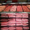 Fresh Tray Supermarket Pork Tray Plastic Freezer Air Freezer Chilled Cooked Food Tray Chilled Meat Display Tray
