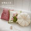 American Flower Pillow Living Room Sofa Car Cushion 3d Three-dimensional Nordic Style Pillow Office Cushion Cover