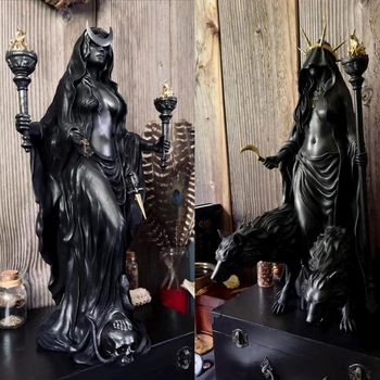 Cross-Border Halloween Hekate Niktipolosthe Witch Ofthe Night Witch Ornaments
