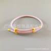 Factory direct classic steel wire hand rope adjustable buckle woven bracelet DIY hard gold bracelet all-match red rope