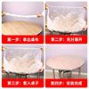 Disposable Tablecloth with Elastic Waterproof and Oil-Proof No-Wash Thickeneded Food-Grade Dinner Party Plastic Film Tablecloth