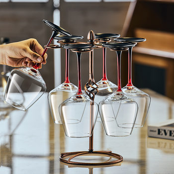 Wine glass decanter household suit light luxury high-end European crystal large wine glass goblet wine set