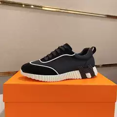 H Brand Men's Genuine Leather Versatile Height-Increasing Sneakers Men's Casual Breathable White Shoes Women's Foreign Trade Black Sneakers Men