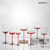 European High-End Red-Footed Glass Red Wine Glass High-End Set Household Goblet Wine Glass Factory Direct Sale