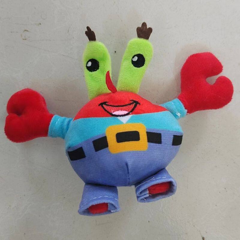 海绵宝宝系列卡通玩偶毛绒玩具手工公仔抓机娃娃可爱批发布偶萌宠