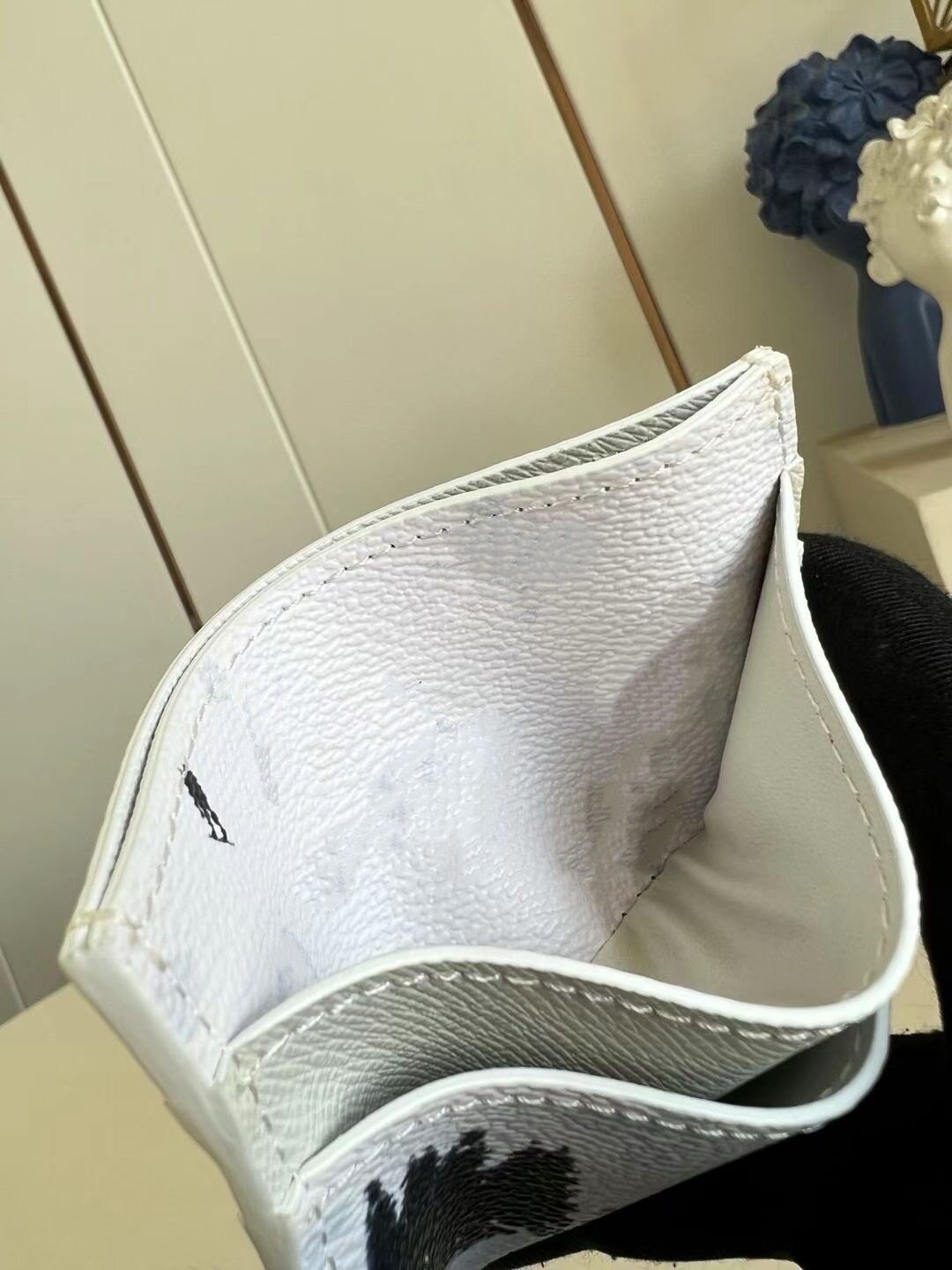 L's new card holder card bag ins classic multi-card slot bank card holder foreign trade new color matching light luxury style