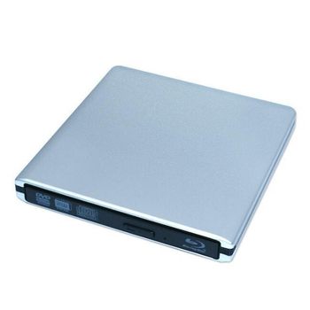 Blu-ray Aluminum Alloy USB3.0 External Blu-ray Burner DVD Mobile DVD Burner Optical Drive 3D VCD