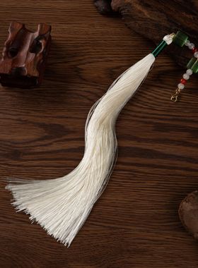 新中式马面裙长莲花璎珞背云超长流苏软璎珞古风汉服明制压襟项圈