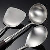 304 Stainless Steel Kitchen Cooking Tools Chicken Wing Wood Handle Cooking Spoon Spatula Pot Spoon Household Multi-Piece Gift Set