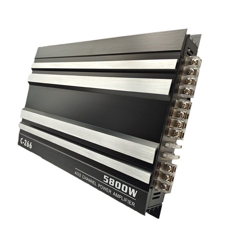 FaCtory Wholesale 12V Car Audio ModifiCation with Power Amplifier C-266 Four-way Four-Channel Car Amplifier