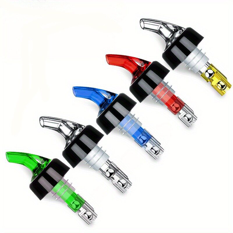 Quantitative mouthpiece steel ball pourer red wine whiskey decanter bottle stopper 20ml30ml45ml