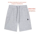 Shorts - gray with black label