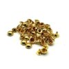 DIY metal single-sided mushroom nail garment accessories 3-12mm semicircle female cap nail brass mushroom head nail