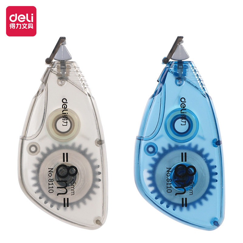 Deli Correction Tape Correction Tape for Students 8110 Protective Cover Design Office Supplies Typo Correction Tape Correction Tape