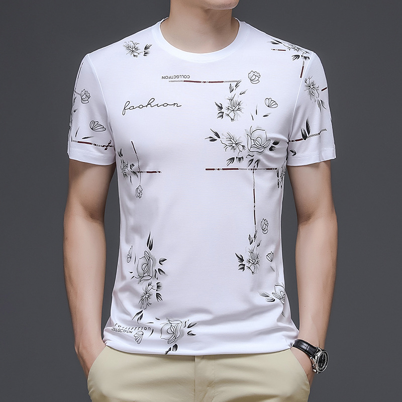 (Mới) Mã B6216 Giá 640K: Áo Thun Nam Jitde Ngắn Tay Hàng Mùa Hè Phong Cách Trẻ Trung Phong Cách Hàn Quốc Họa Tiết Hoa Thời Trang Nam Chất Liệu G02 Sản Phẩm Mới, (Miễn Phí Vận Chuyển Toàn Quốc).
